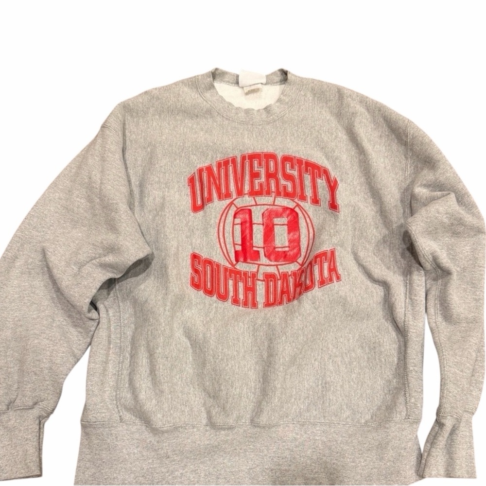 Lee University of South Dakota Coyotes Gray Crewneck Sweatshirt‎ Lee 2X